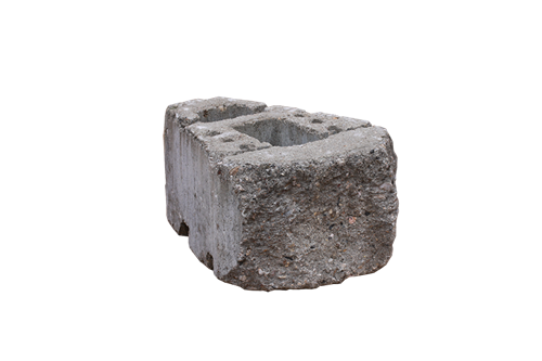 GEOSTONE miniBENT 1/4 GRIND štípaný Pískovo-černá C8