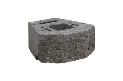 GEOSTONE miniBENT štípaný Vanilkovo-černá C8
