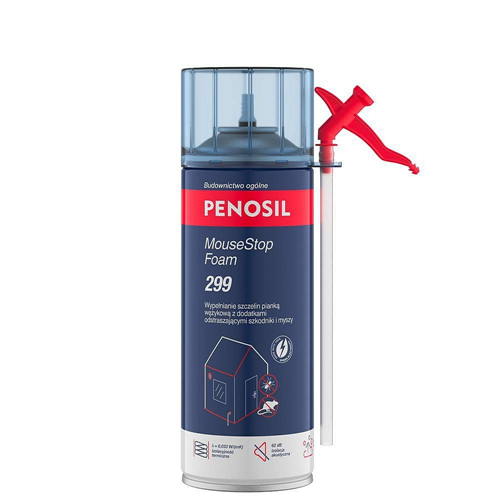 Penosil-PU pěna MouseStop Foam 299 365 ml barva krémová
