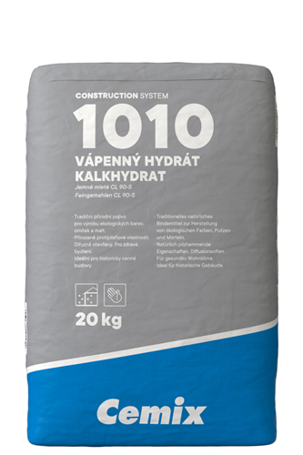 Vápenný hydrát Cemix 1010 CL 90-S 20,0 Kg