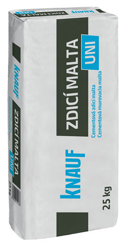 Zdící malta cementová univerzální Knauf UNI 25,0 kg