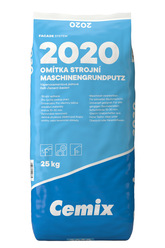 Jádrová omítka strojní Cemix 2020 25 kg zrno 1,2 mm