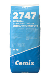 Supersan vysoušecí omítka Cemix 2747 25 kg