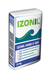 IZONIL HARD C-020, 25,0 kg, hrubá vodonepropustná sanační omítka