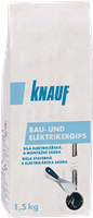 Rychletuhnoucí sádra bílá Knauf Bau-und Elektrikergips 1,5 kg