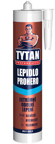 Tytan Prohero lepidlo bílé, 290 ml