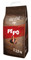 PE-PO dřevěné uhlí 2,5 kg