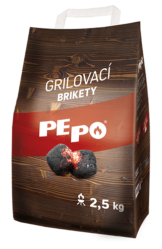 PE-PO grilovací brikety 2,5 kg