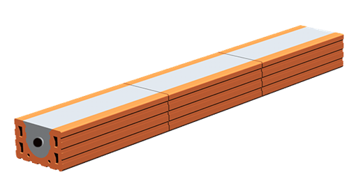 Heluz-překlad plochý 11,5/71-1500