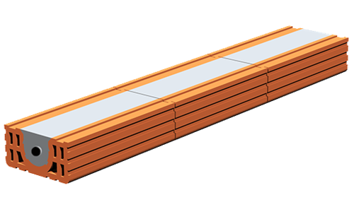 Heluz-překlad plochý 14,5/71-2500