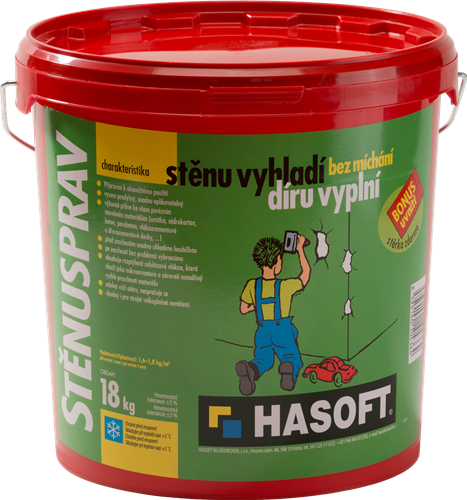 Hasoft-stěnusprav 18 kg