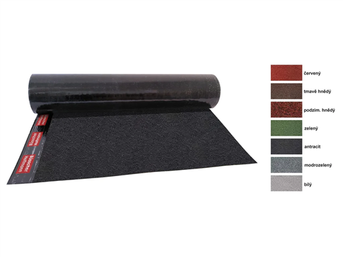 Baruplan KVD E 50 K AN antracit tl.4,5mm 7,5m2/role