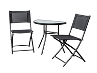 Zahradní/balkonový set MARCO stůl + 2 židle