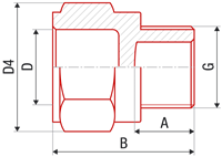 FV Plast-PPR zátka krátká 1/2"