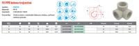 FV Plast-PPR koleno trojcestné 20