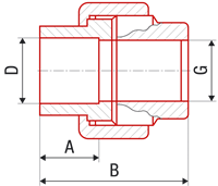 FV Plast-PPR Šroubení vnitřní 25x3/4"