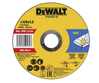 Dewalt-Řezný kotouč DT42340TZ-QZ 125x1,2 mm, (10 ks/balení)