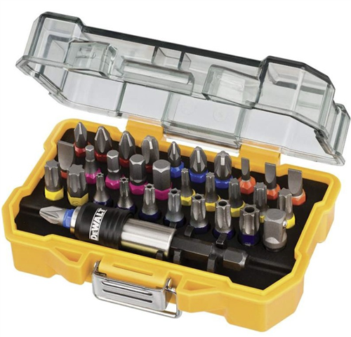 Dewalt-Sada 32 bitů v pouzdře DT7969M