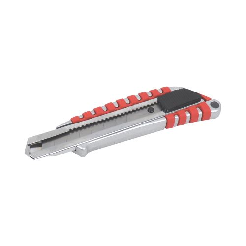 TopTrade-Nůž odlamovací, ALU, dvoubarevný, 18 mm, profi
