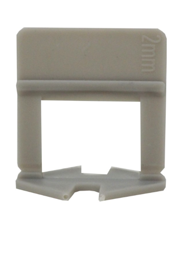 Spona vyrovn. záchytná, 2 mm, vyrovn.výška 3-12 mm (600ks/bal)