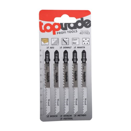 List pilový, pro přímočarou pilu, sada 5 ks, T118B, 76 mm, kov