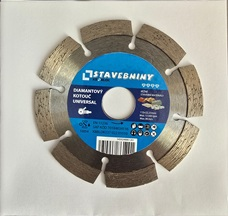 Diamantový kotouč 115x22,23 UNI KB na stavební materiály