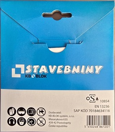 Diamantový kotouč 115x22,23 UNI KB na stavební materiály