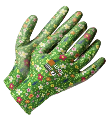Rukavice zahradní IDOL Green 6/XS blistr