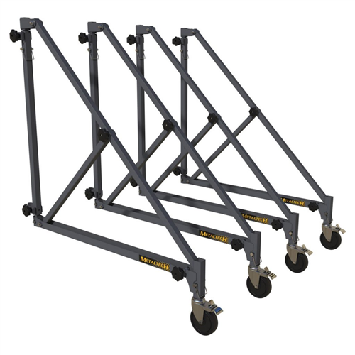 Matwork-BAKER sada ocelových podpěr, 117 cm 