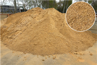 Písek betonářský praný 0-4 sklad České Budějovice