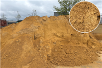 Písek hlinitý tříděný zásypový TK 0-4 sklad České Budějovice