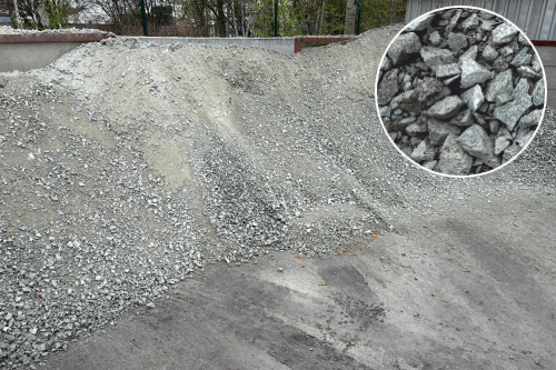 Drcené kamenivo DK 0-32 sklad Pacov