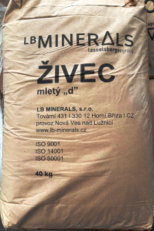 Písek štukový Z50 K20 bal./živec/ 40kg