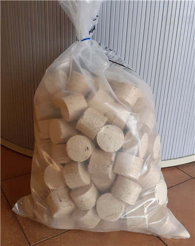 Brikety válec PUK 20,0 kg