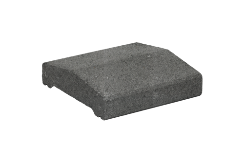 Betonová plotová stříška hladká KB ps-15 A 250 1-C9-03