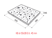 KB sh-50x39 G tl.45 Přírodní