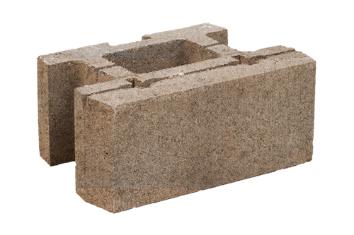Betonová svahová tvarovka hladká GRAVITY STONE Skořicová