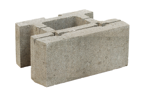 Betonová svahová tvarovka hladká GRAVITY STONE Bílá natur C8