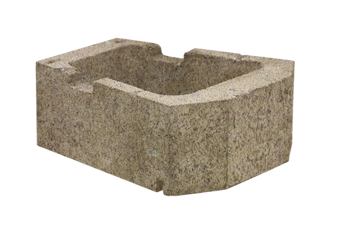 GEOSTONE SHELF hladký Žluto-hnědá C8