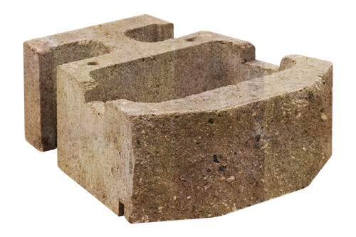GEOSTONE POT štípaný Žluto-hnědá C8