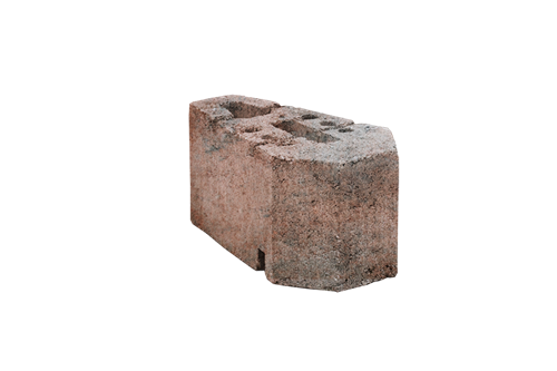 GEOSTONE miniBENT 1/6 hladký Červeno-černá