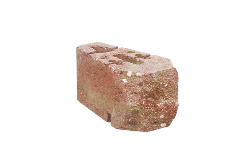 GEOSTONE miniBENT 1/6 štípaný Žluto-červená C8