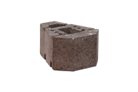 GEOSTONE miniBENT 1/4 hladký Hnědá