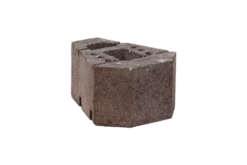 GEOSTONE miniBENT 1/4 hladký Hnědá