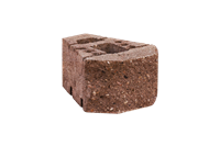 GEOSTONE miniBENT 1/4 štípaný Červená