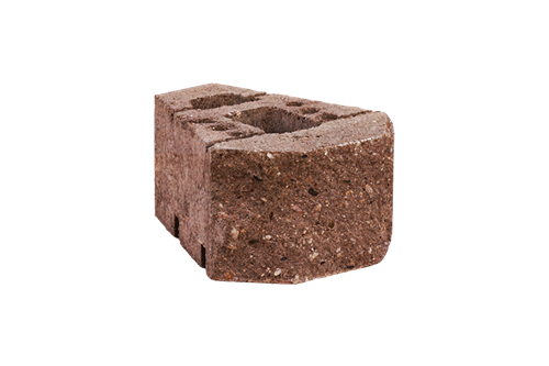 GEOSTONE miniBENT 1/4 štípaný Červená