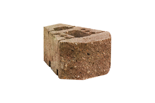 GEOSTONE miniBENT 1/4 štípaný Žluto-červená