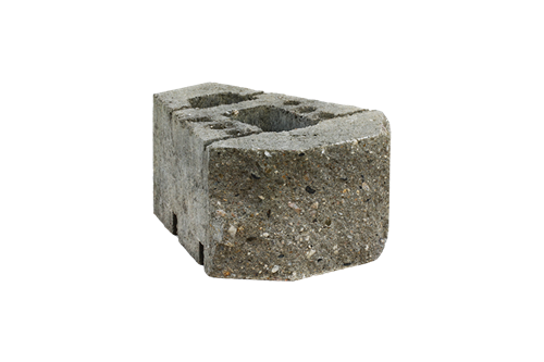 GEOSTONE miniBENT 1/4 štípaný Bílá natur - černá C8