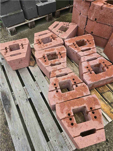 GEOSTONE miniFLAT hladký Červená NESTANDARD