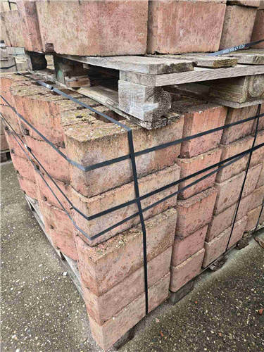 GEOSTONE miniFLAT hladký Žluto-červená NESTANDARD